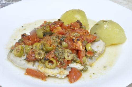 Ryba pizzaiolo- pizzařova ryba  – Snadné recept z Itálie kuchyně, hotový za 30 - 45 minut